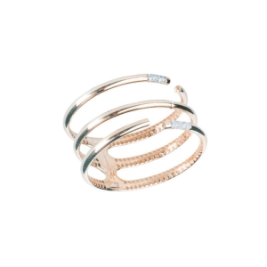 Bracelete Trio em Ródio